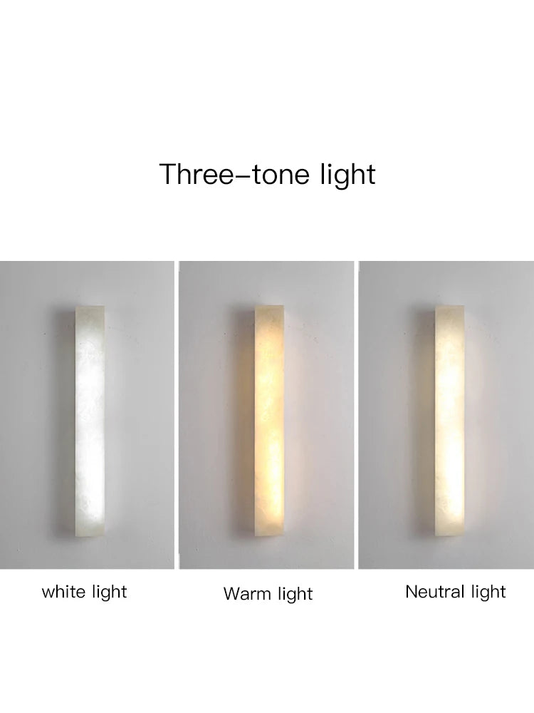 Marble Long Strip Wall Lamp