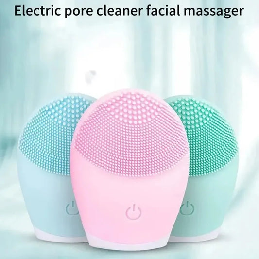 Electric Silicone Facial Cleanser