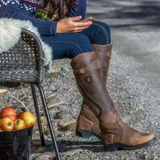 Knee High Suede Boots