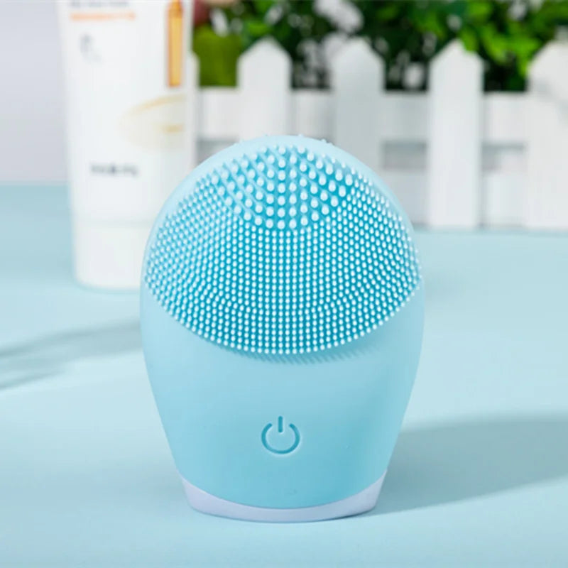 Electric Silicone Facial Cleanser