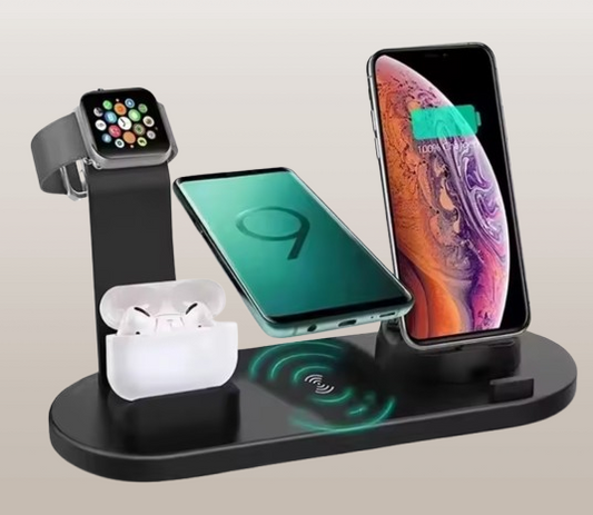 Fast Charging Dock Station for iPhone, Apple Watch, & AirPods